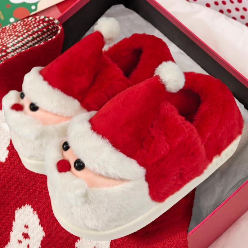 Unisex Christmas Santa Claus Slippers