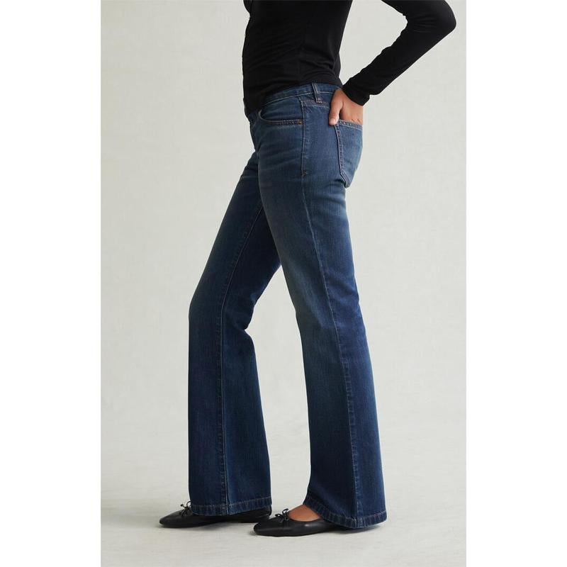 Pacsun Jade Low Rise Bootcut Jeans Dark Blue Tint