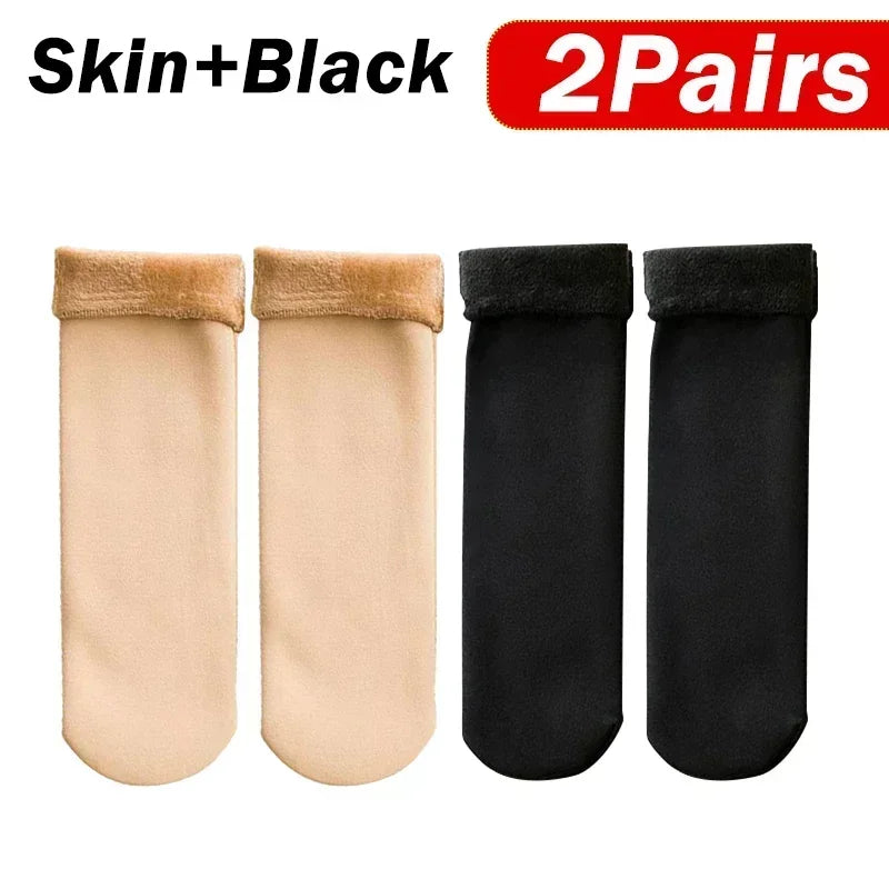 Women Winter Thicken Warm Short Socks