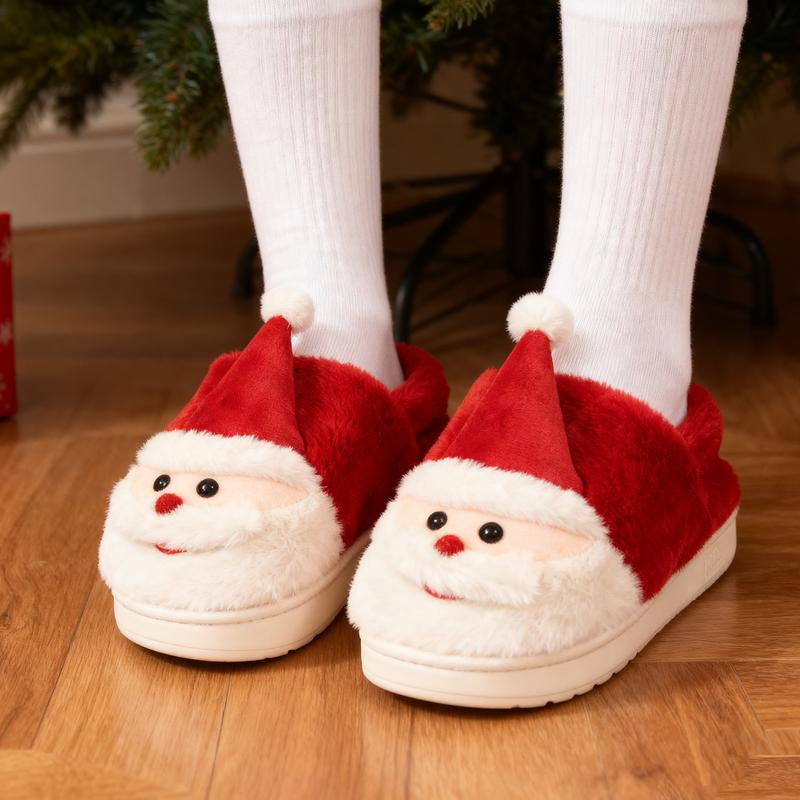 Unisex Christmas Santa Claus Slippers