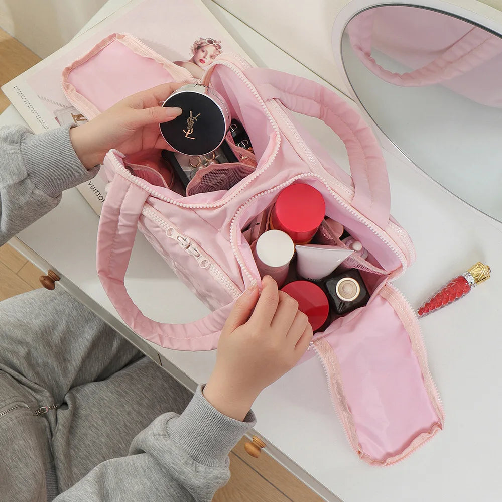 Large Capaci Portable Lightweight Makeup Bag