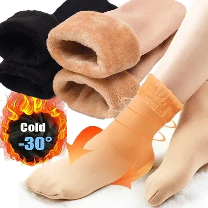 Women Winter Thicken Warm Short Socks