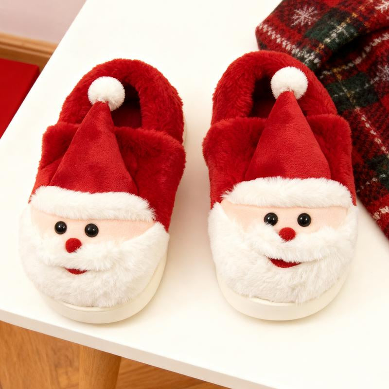 Unisex Christmas Santa Claus Slippers